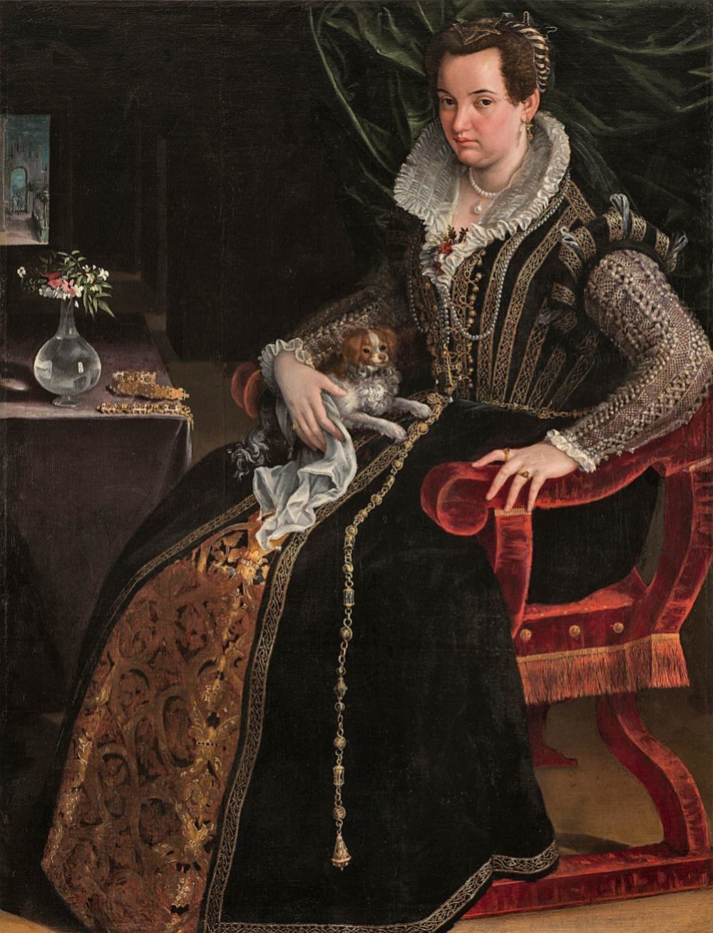 Costanza Alidosi, de Lavinia Fontana, 1595